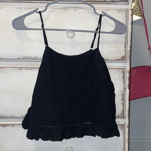black tank top